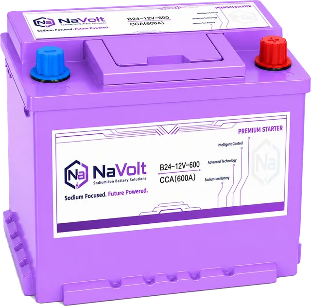 B24-12V-600 baterai starter ion natrium