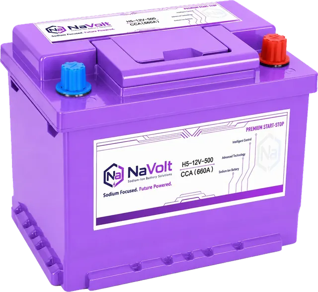 H5-12V-500 batterie sodium-ion start-stop
