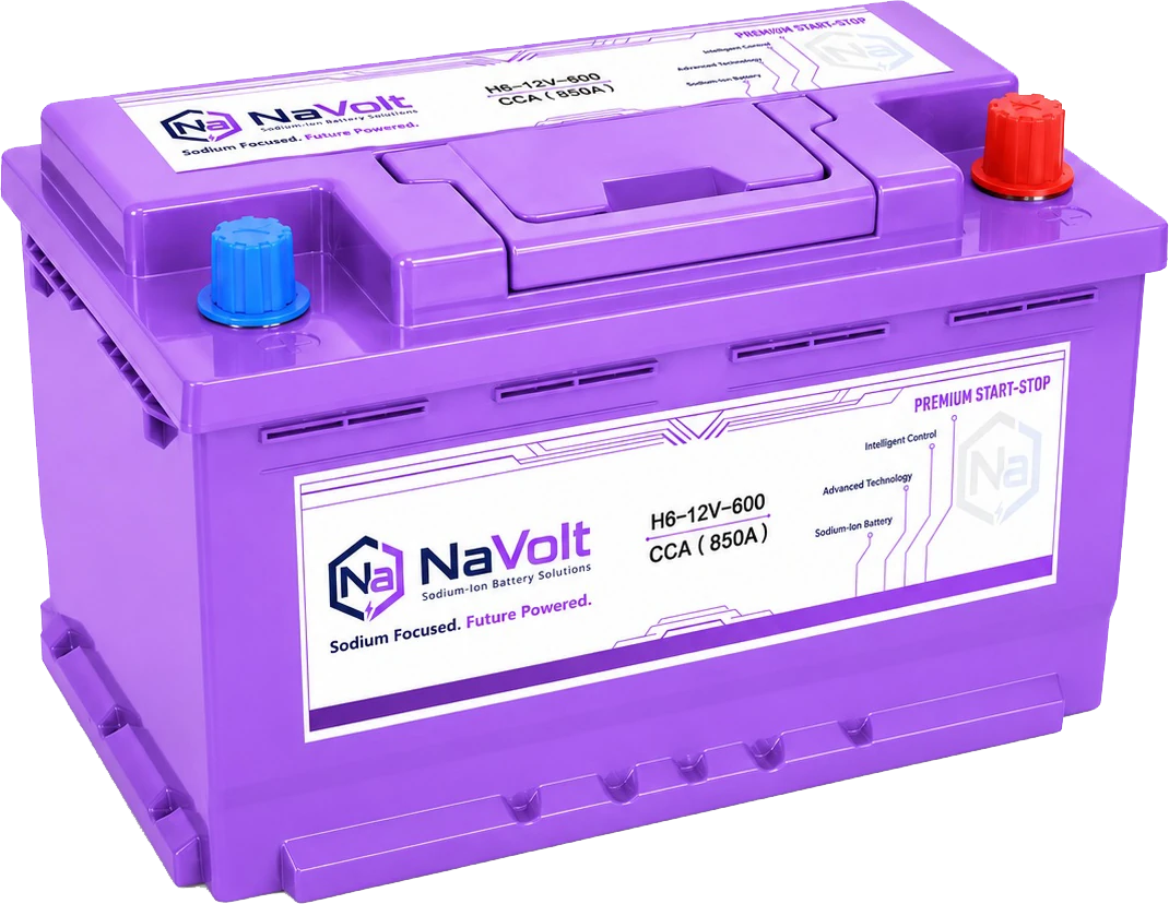 H6-12V-600 Sodium-ion Start-Stop Battery