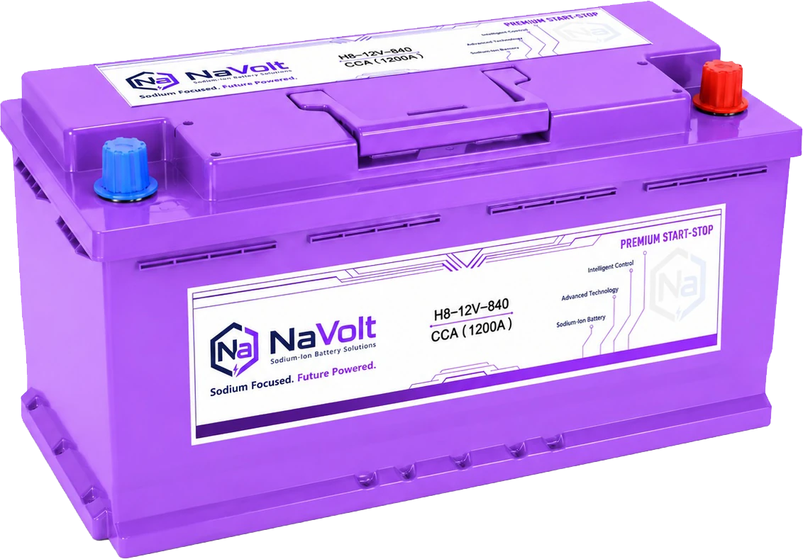 H8-12V-840 Sodium-ion Start-Stop Battery