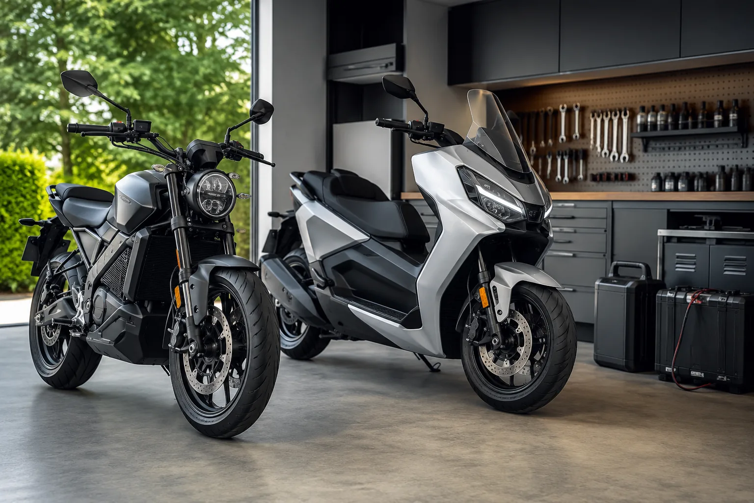Motorcycles and Large Electric Motorcycles application scenario
