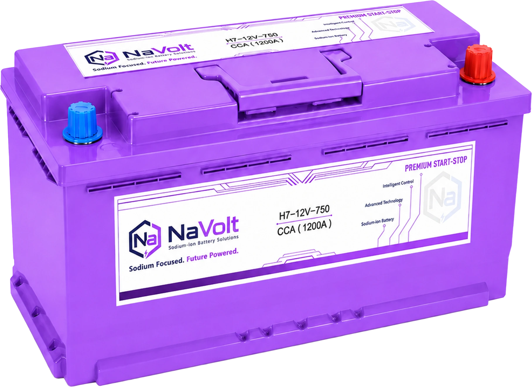 NaVolt H7 sodium-ion battery for CCA and cold-start testing